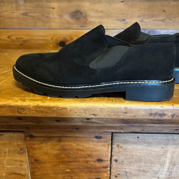 New Anne Klein Black Loafers - Picture 2 of 7